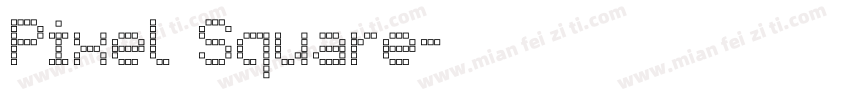 Pixel Square字体转换